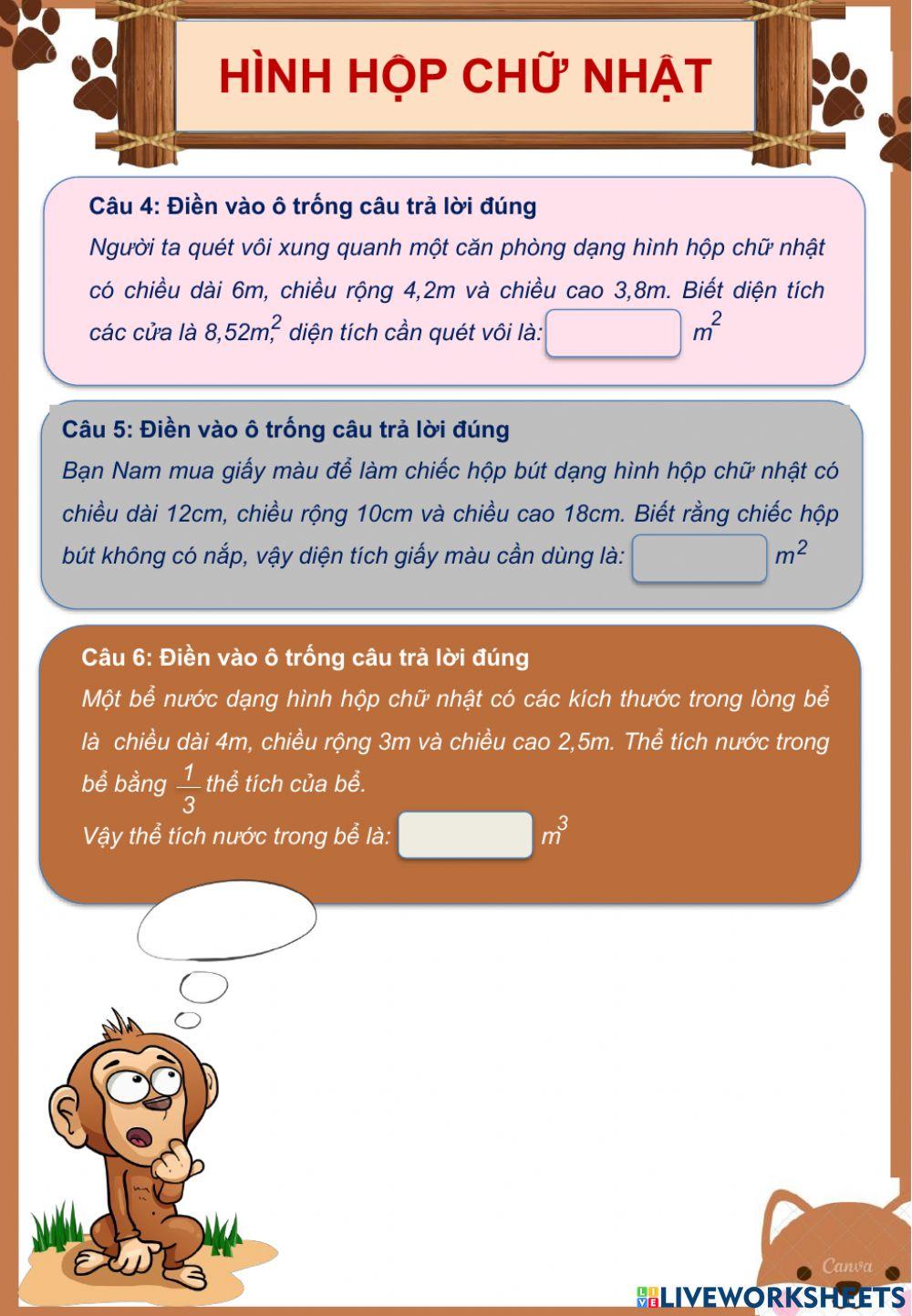 Hình hộp chữ nhật