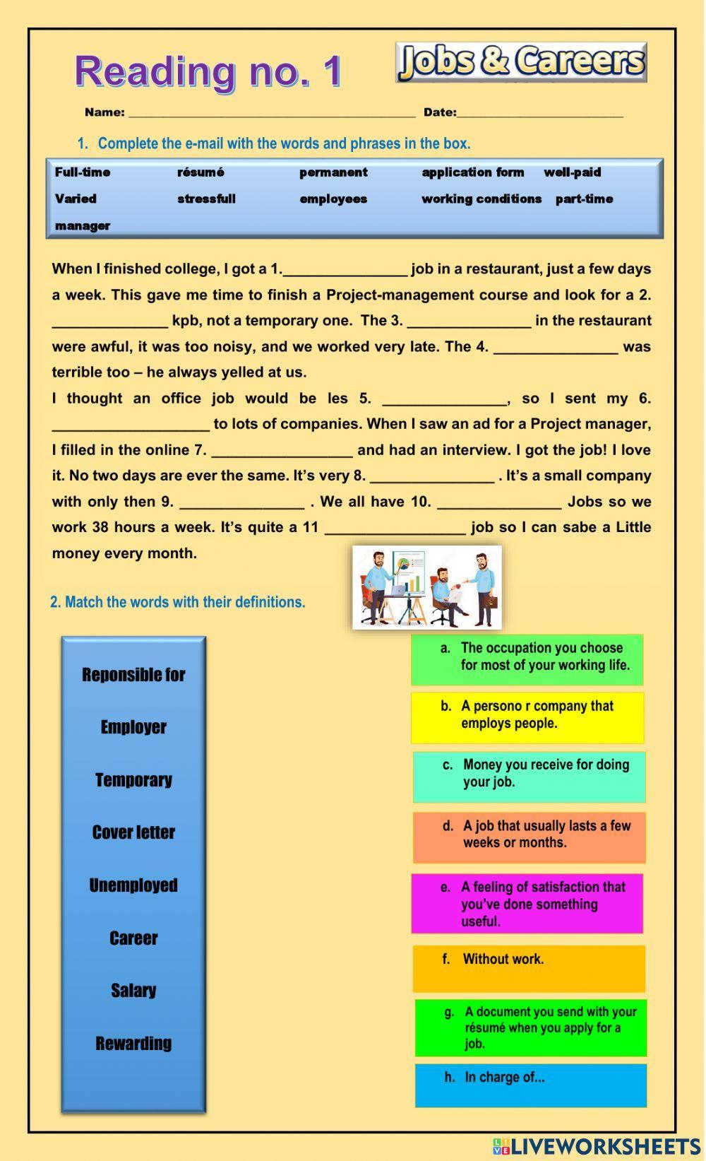 Work and careers (2) Work and careers (2)