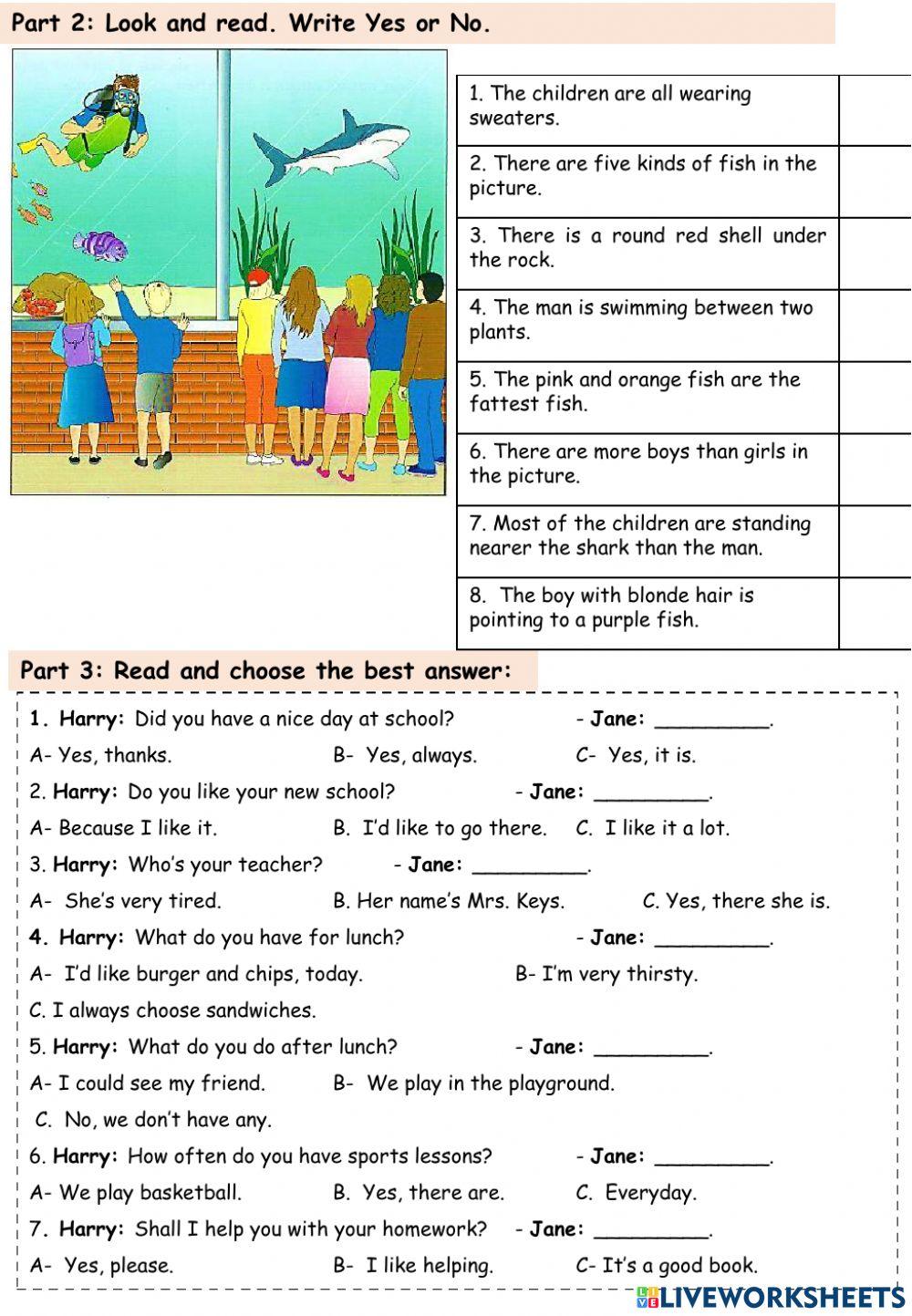 Tes for Movers No 17