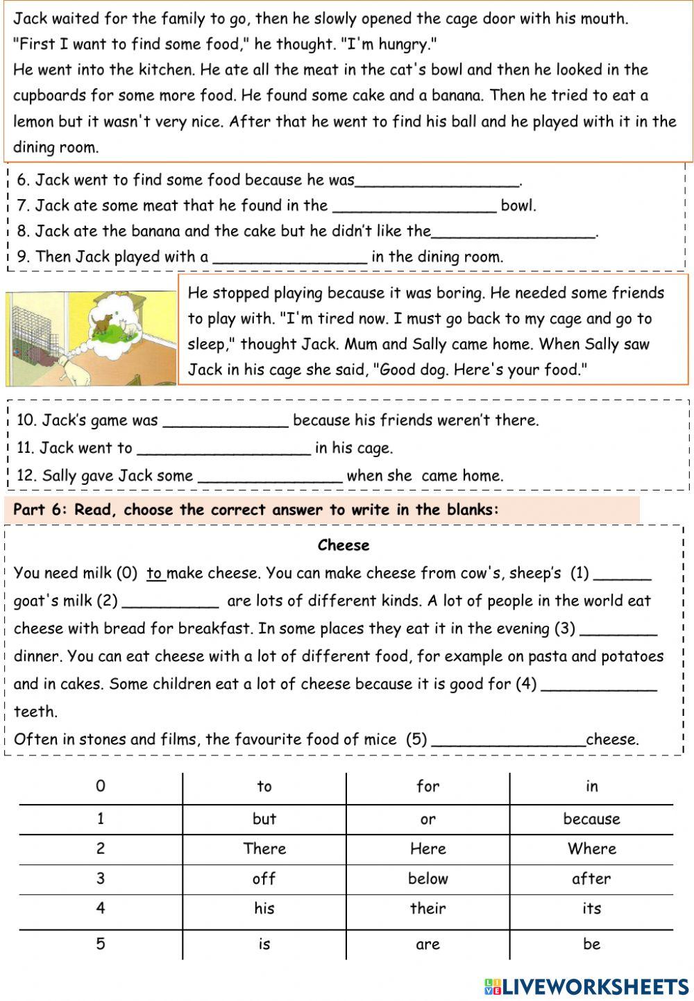 Tes for Movers No 17