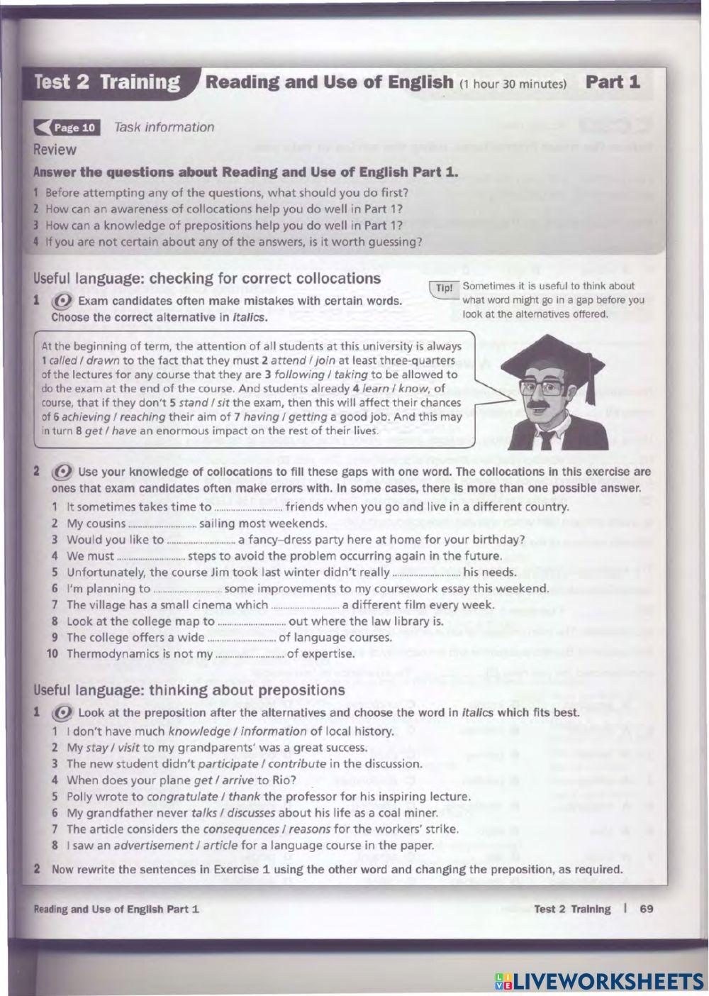 Use of english part 1