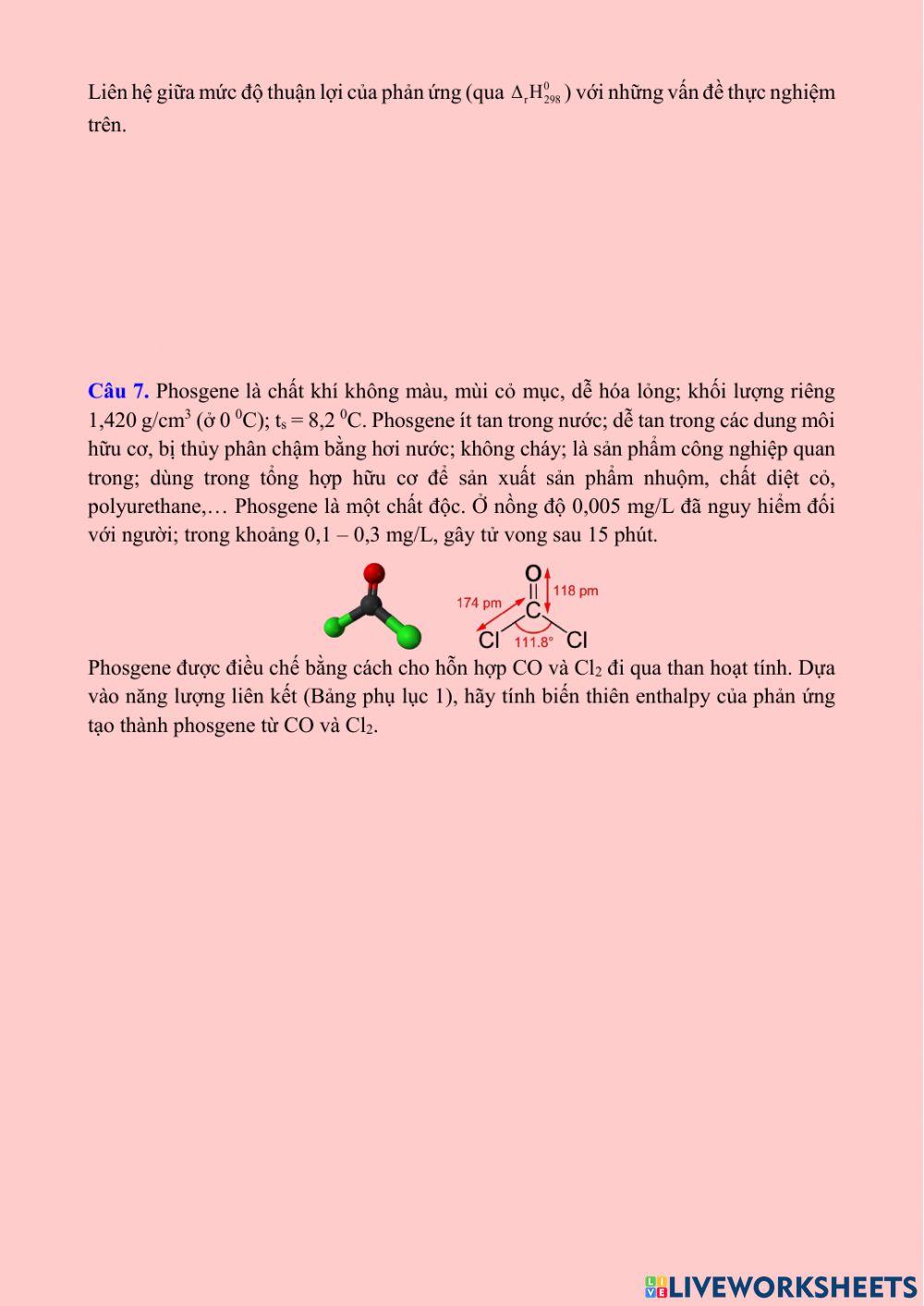 Năng lượng hóa học