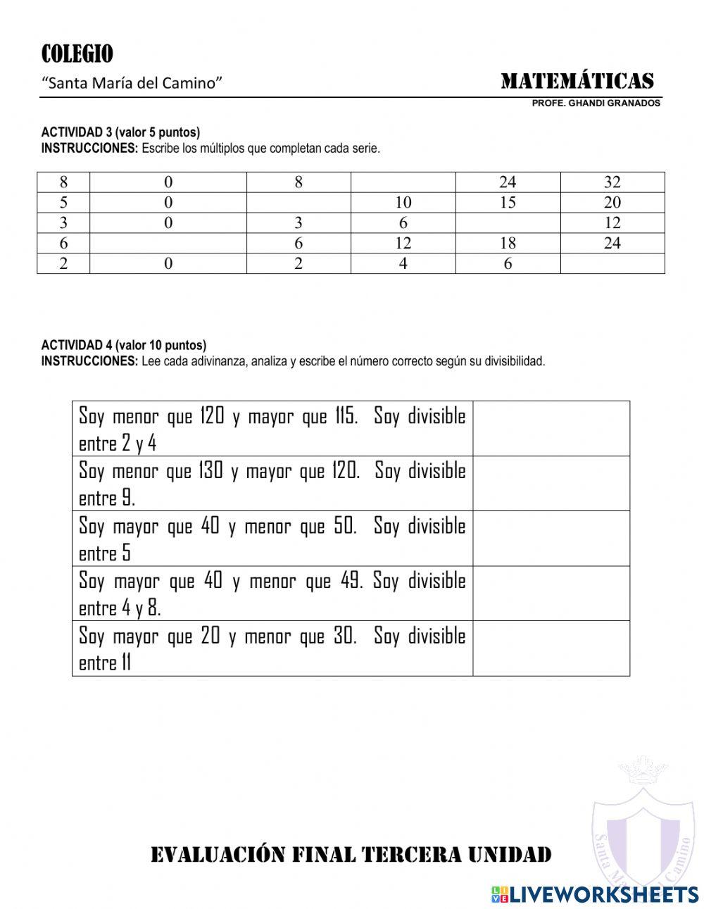 Teoría de Fracciones