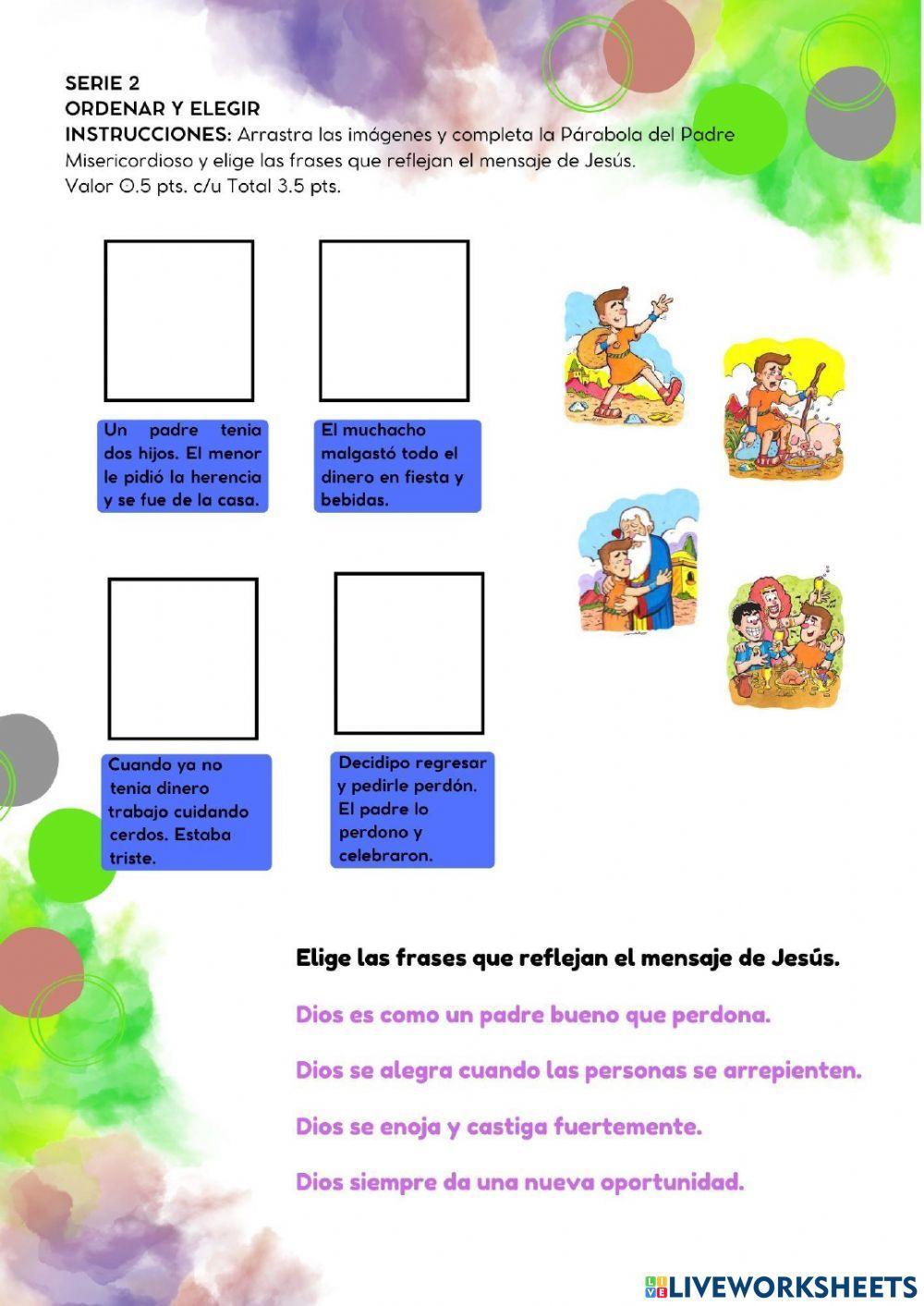 Evaluación Educación en la fe