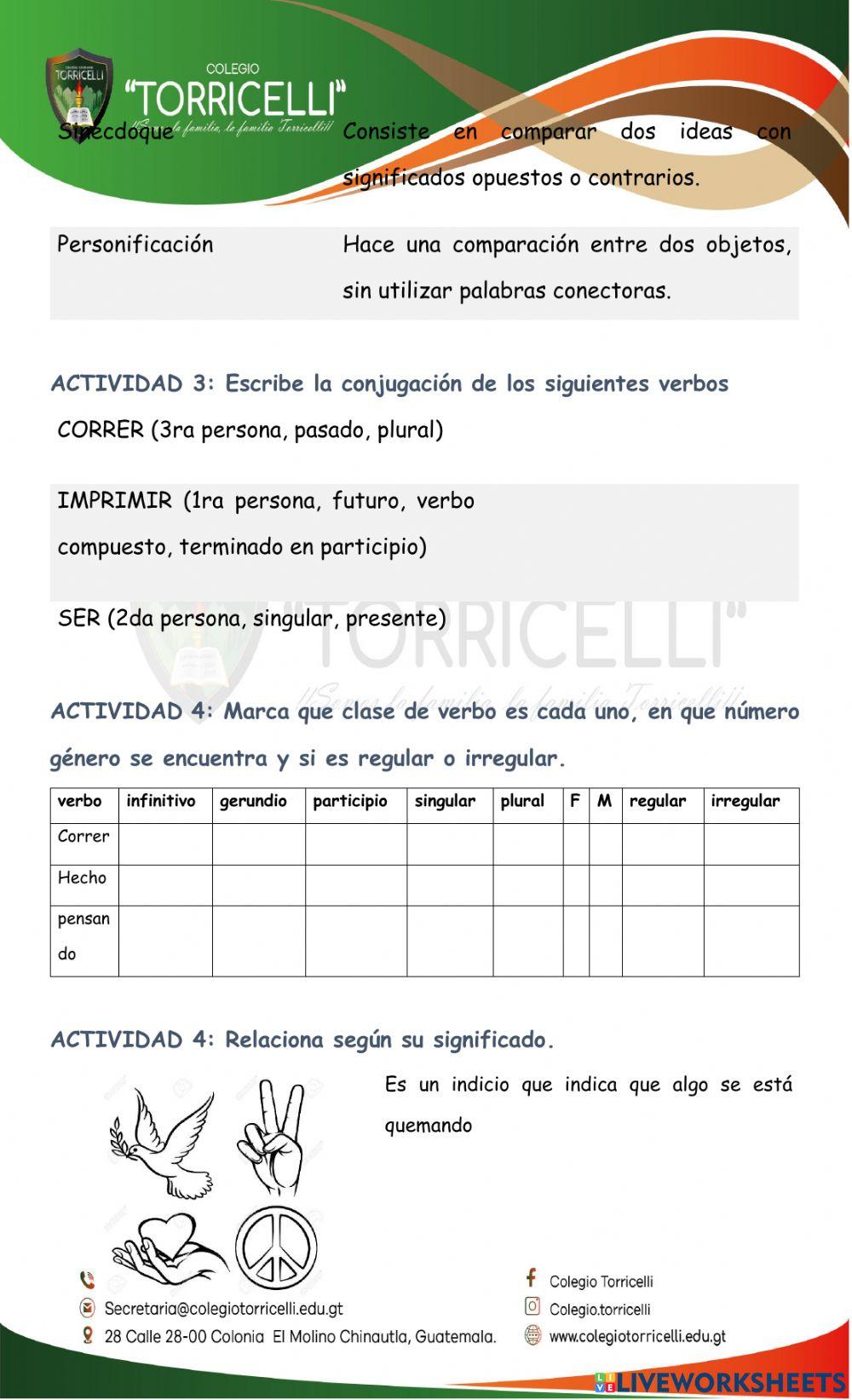 Repaso de comunicación y lenguaje