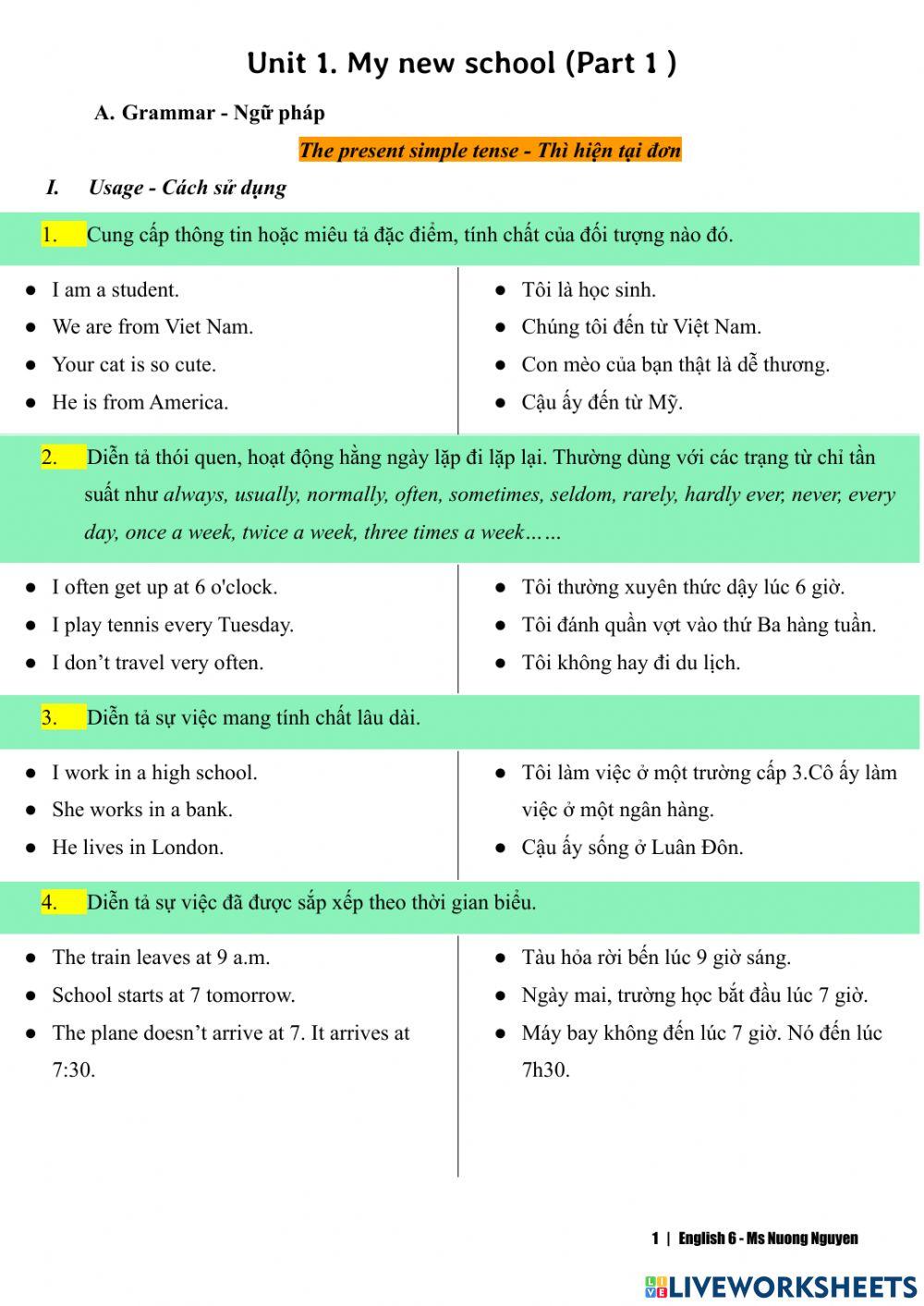 E6U1 (doc) My new school -nuongnguyen