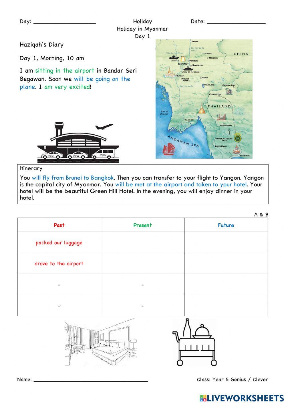 Holiday in Myanmar - Day 1