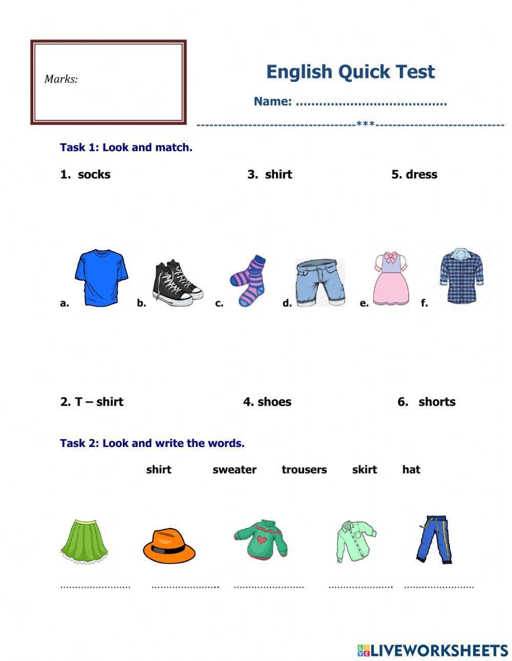 Unit 3 - Lesson 4 - quick test - next move 2