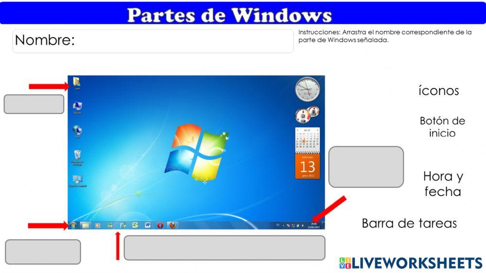 Partes de Windows