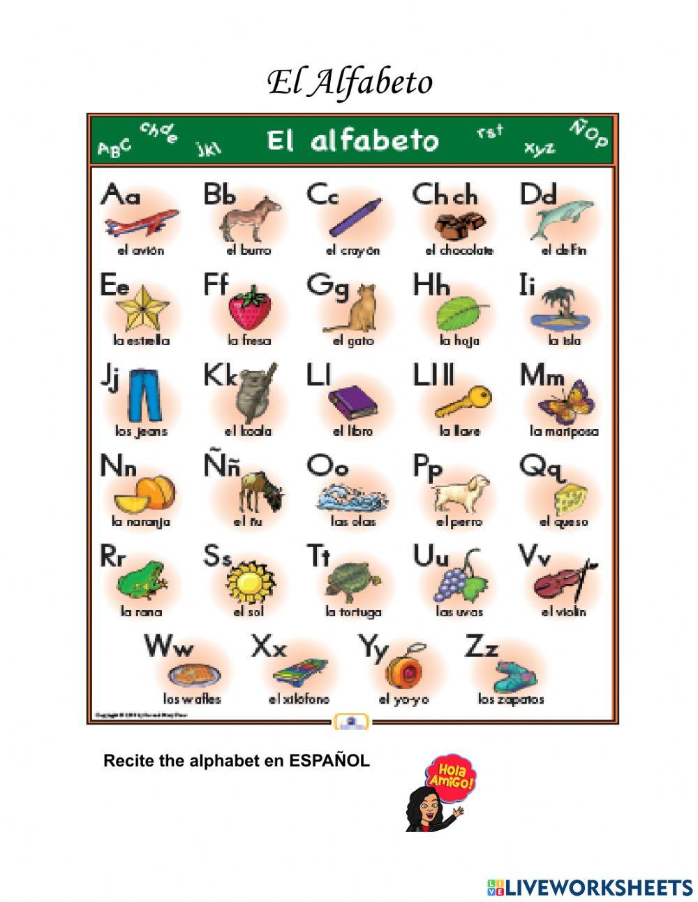 El alfabeto