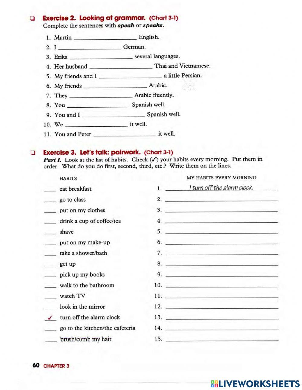 SIMPLE PRESENT AFFIRMATIVE