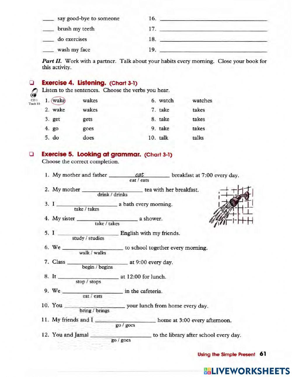 SIMPLE PRESENT AFFIRMATIVE