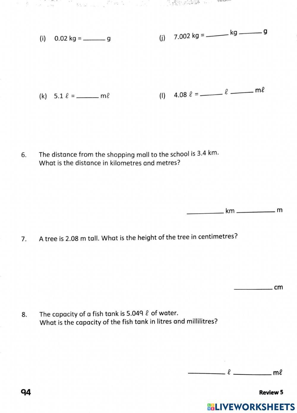 5B Review 5
