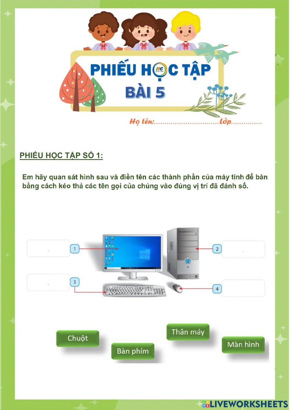 Phiếu học tập 1-2