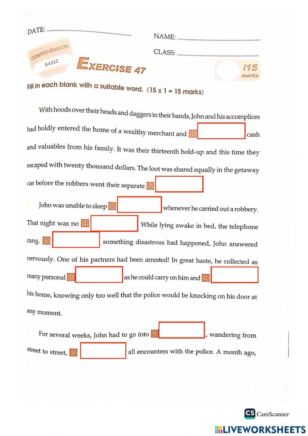 2021 Week 21 Cloze Passages p5-6 PART 2