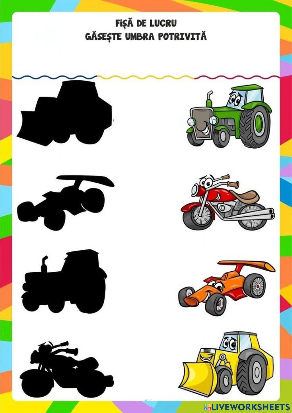 Masini - Gaseste umbra potrivita