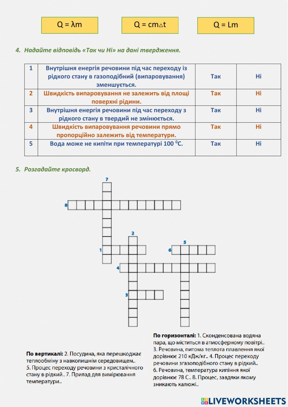 Зміна агрегатного стану