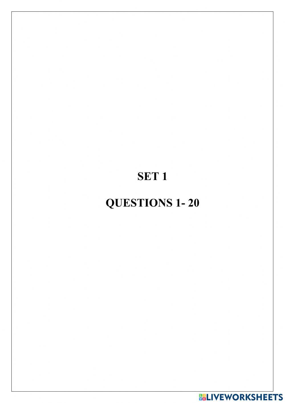 Praktis 1 : english upsr paper 1