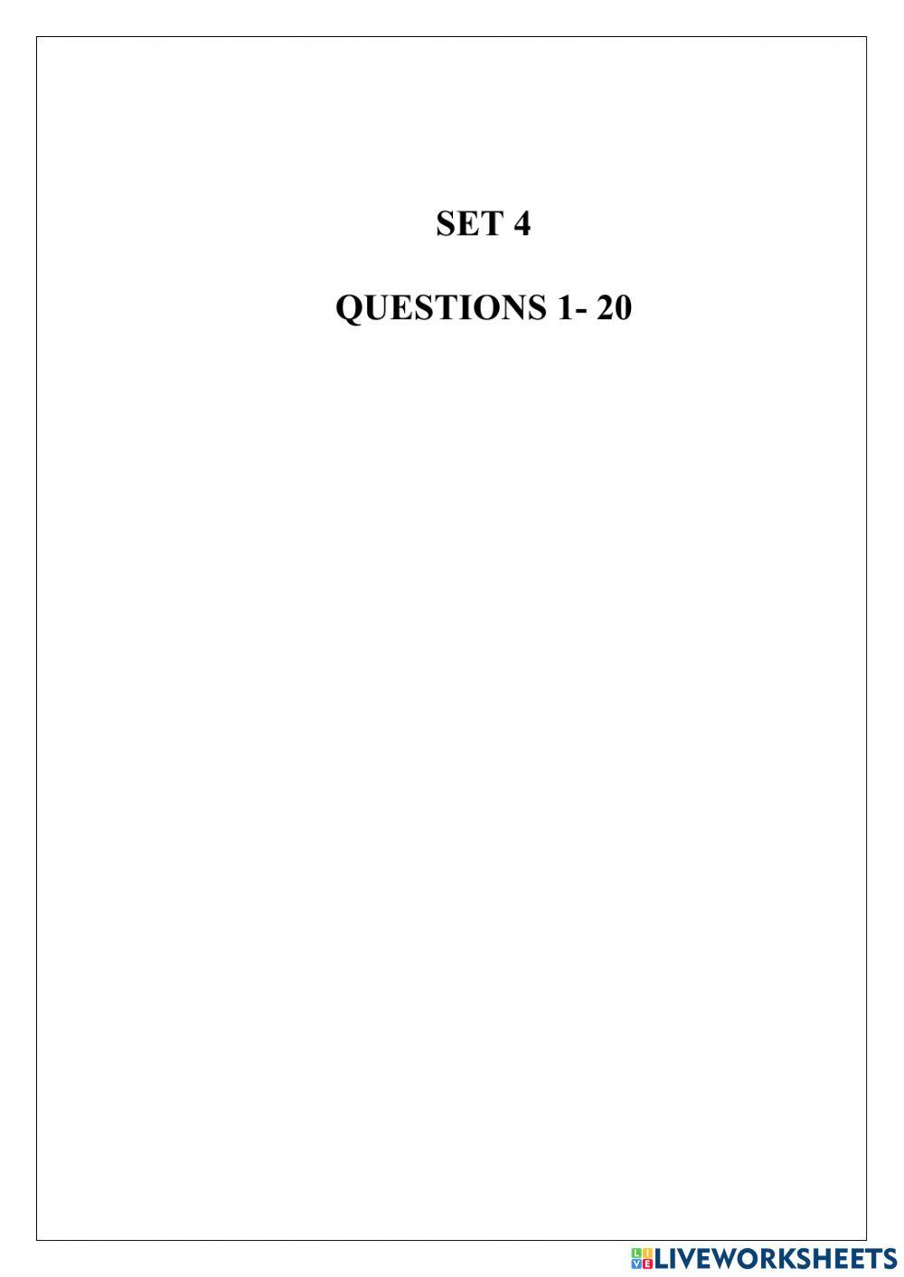 Praktis 4 : english upsr paper 1