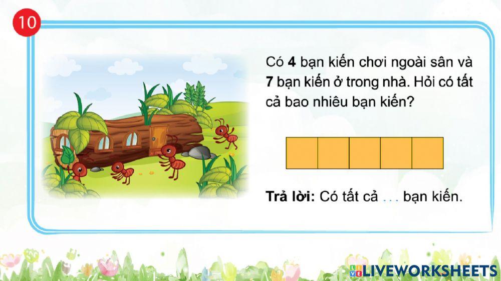 Phép cộng PV 10