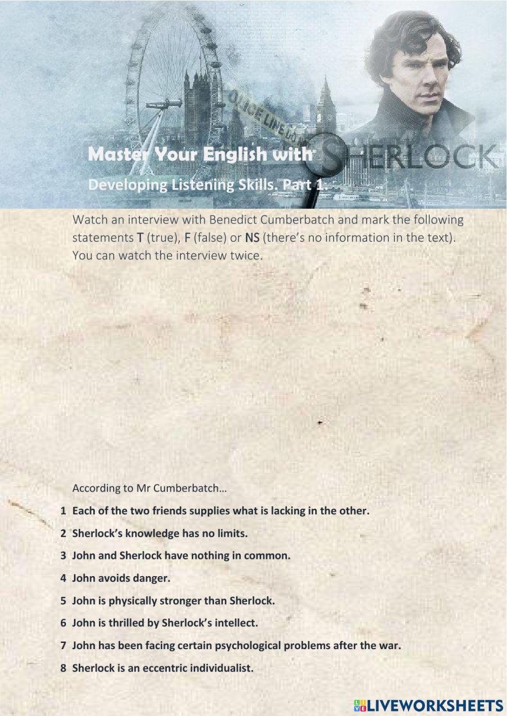 Developing Listening Skills (T-F-NS)