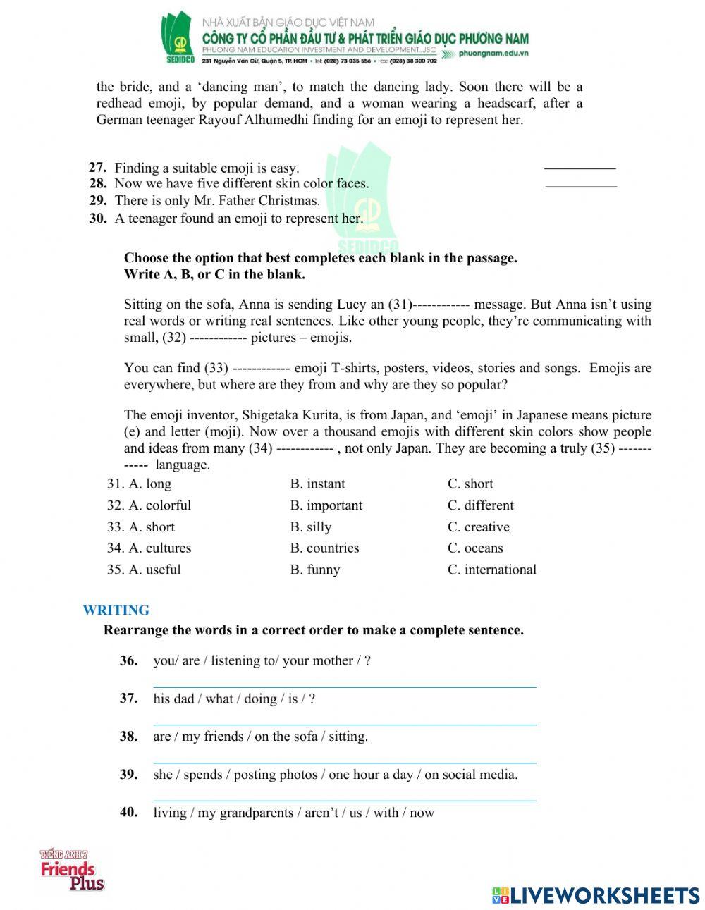 Friend Plus 7 (review unit 2)