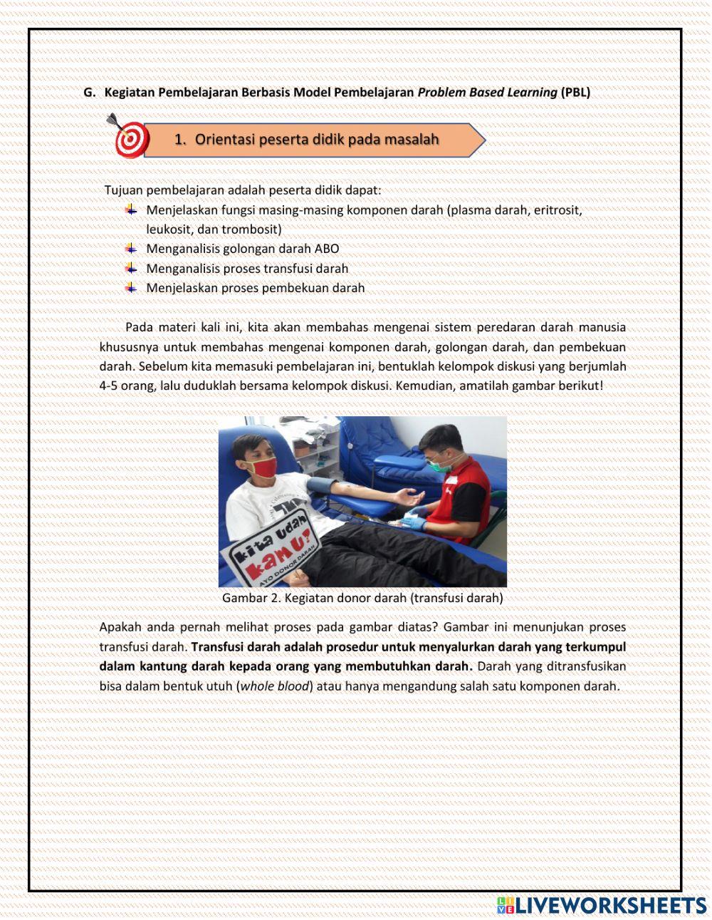 Rpp sistem sirkulasi darah part 1 pbl