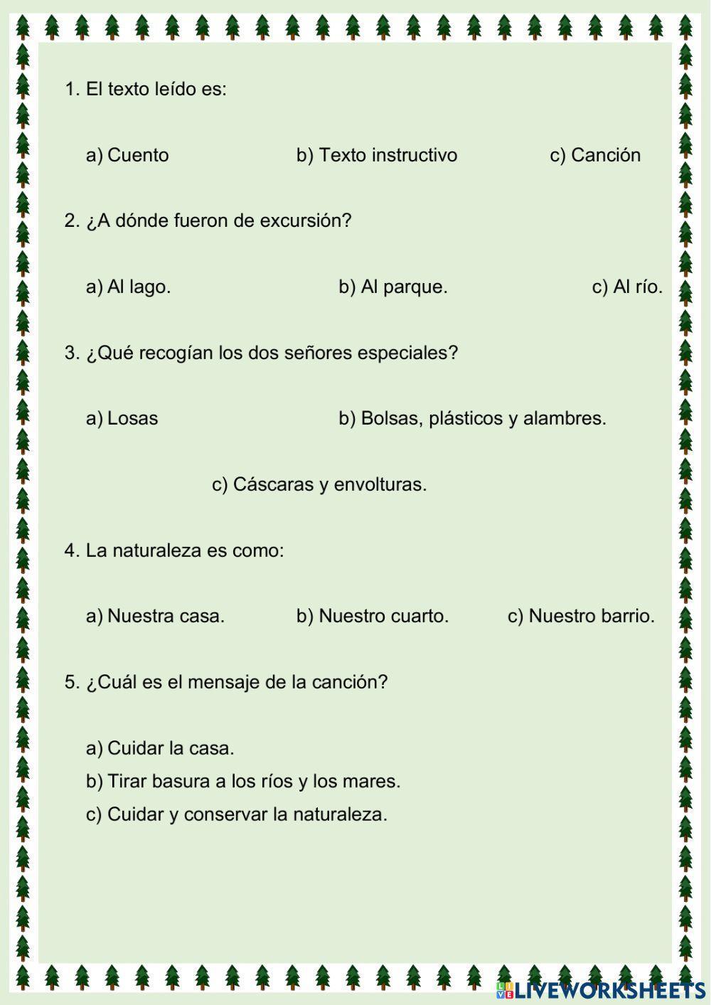 Cuidemos la naturaleza