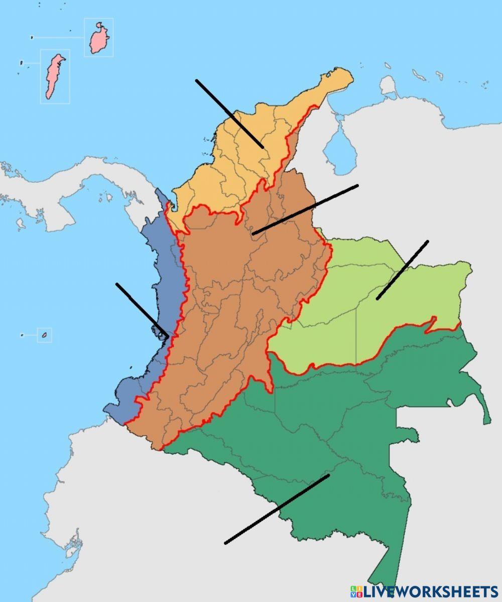 Regiones naturales de Colombia