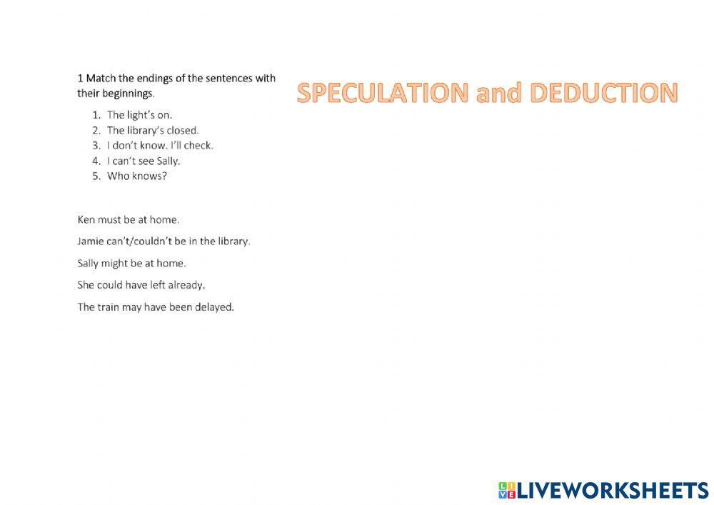 Cambridge First-page 101-modals of speculation