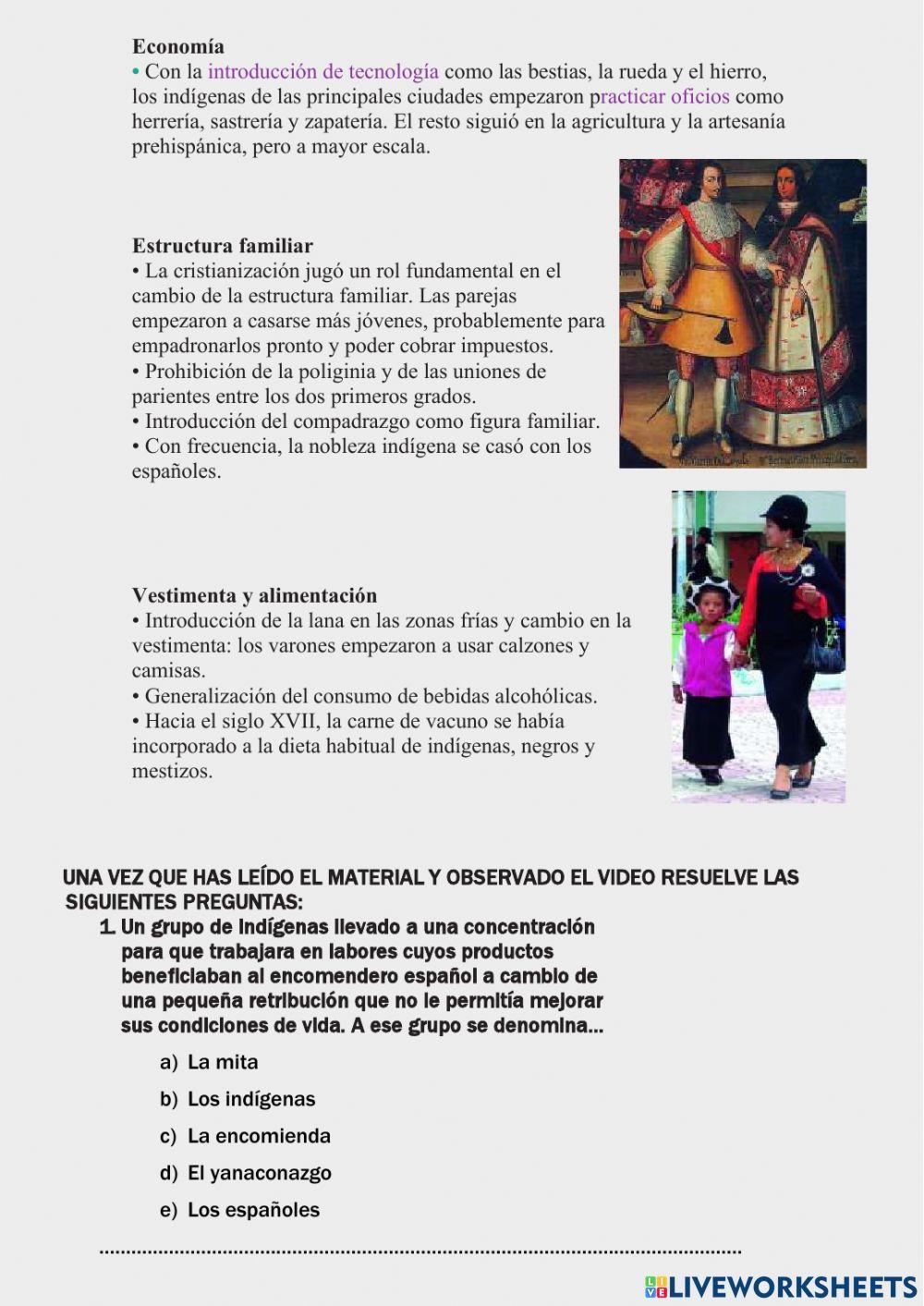 S3 El choque cultural en América