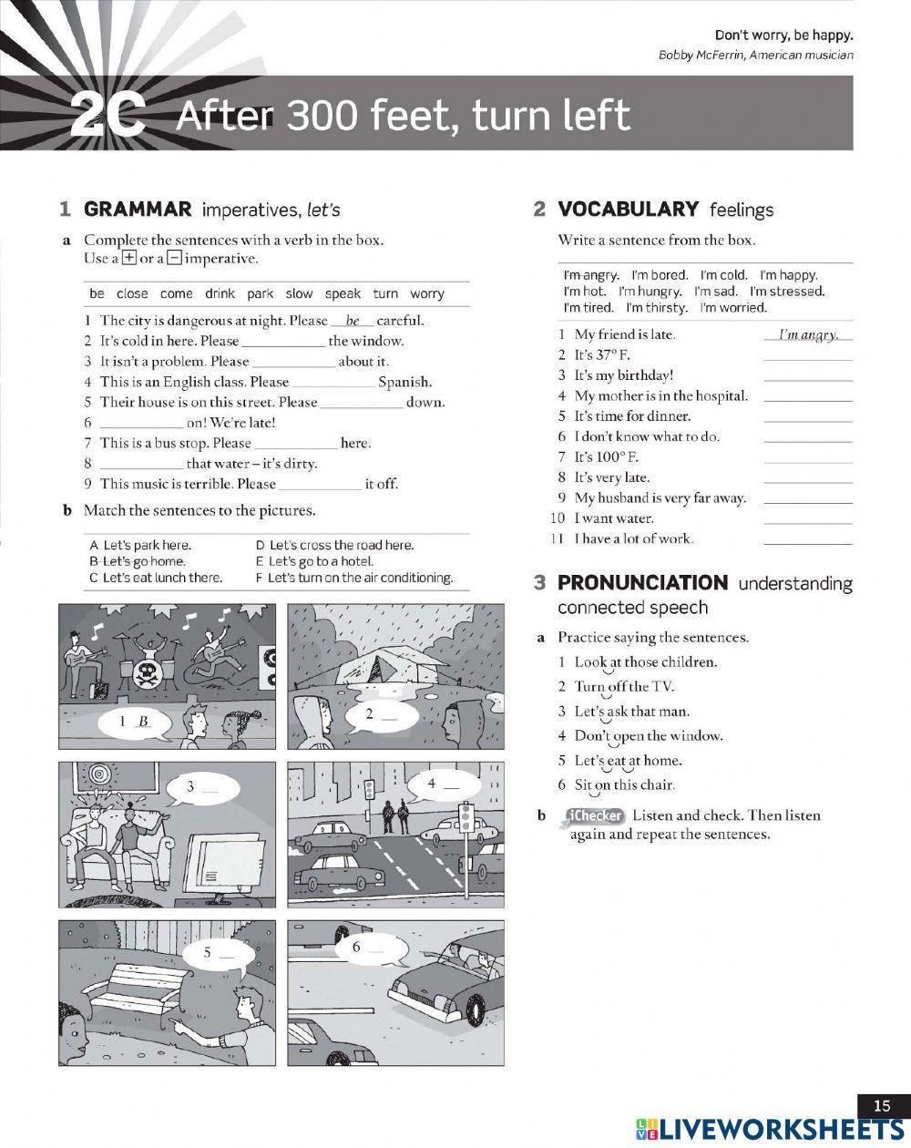 SB 1 - 3A - After 300 feet, turn left