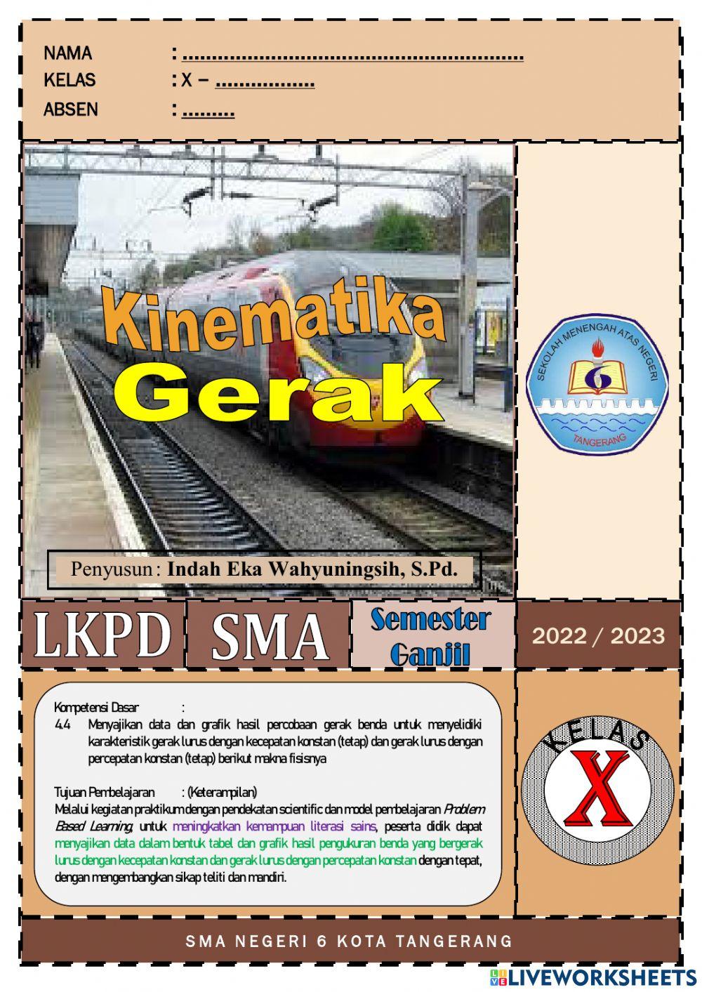 Kinematika Gerak (Praktik)