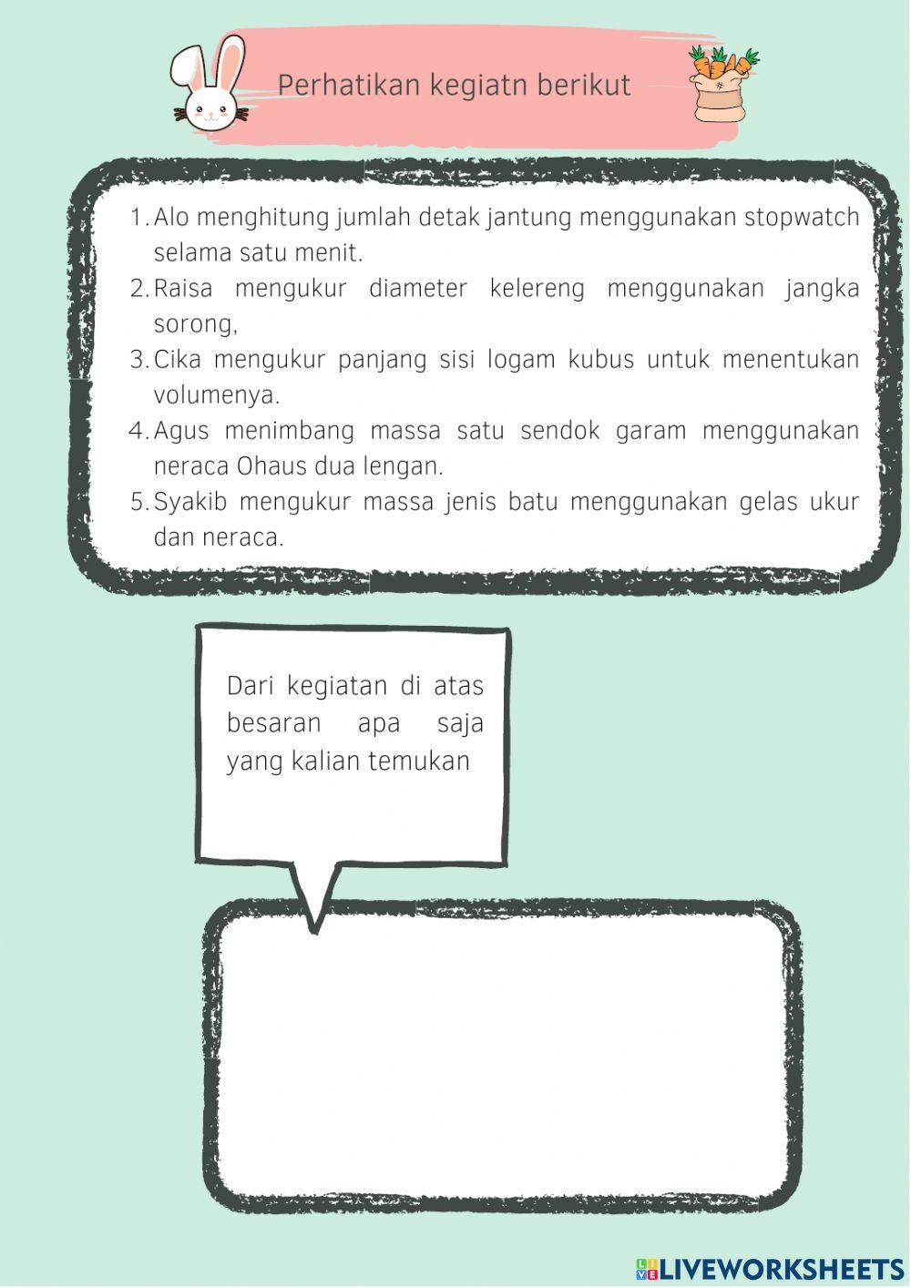 Aplikasi pengukuran besaran