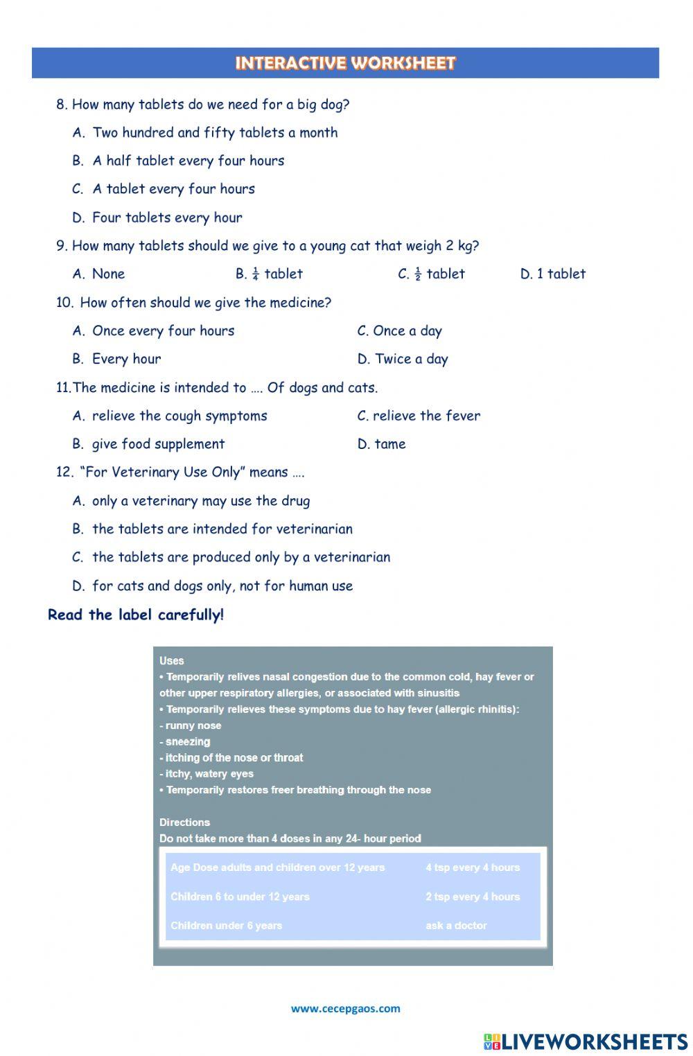 LKPD Interaktif Bahasa Inggris Tentang Label