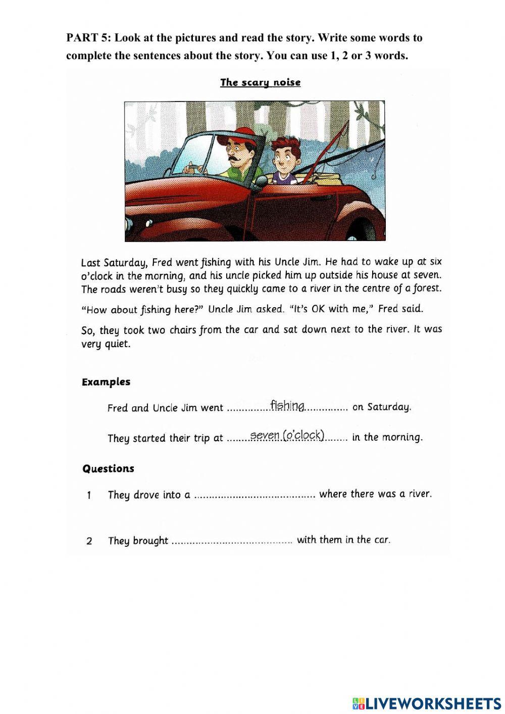 Idict 2 - Unit 2 - Reading and writing test