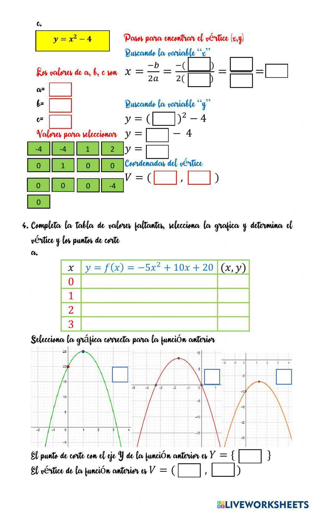 Función cuadrática