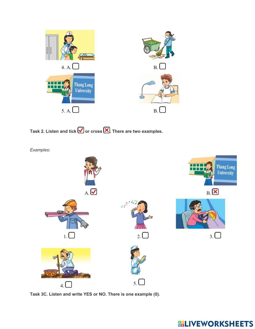 E 4 Unit 12: What does your father do?