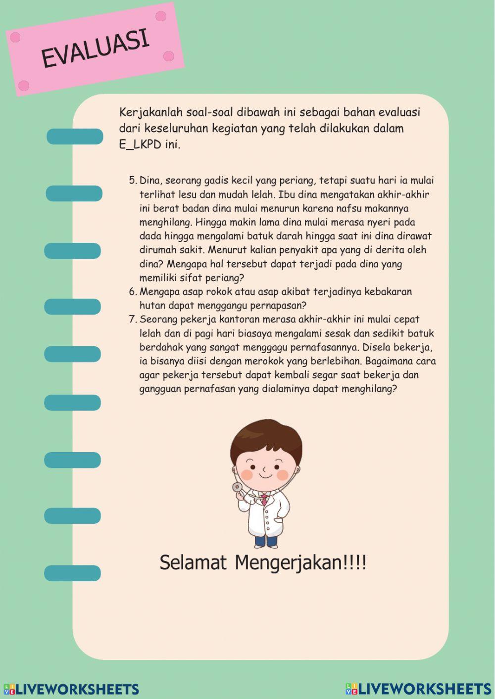 Lkpd kelas kls 5 sistem pernapasan manusia