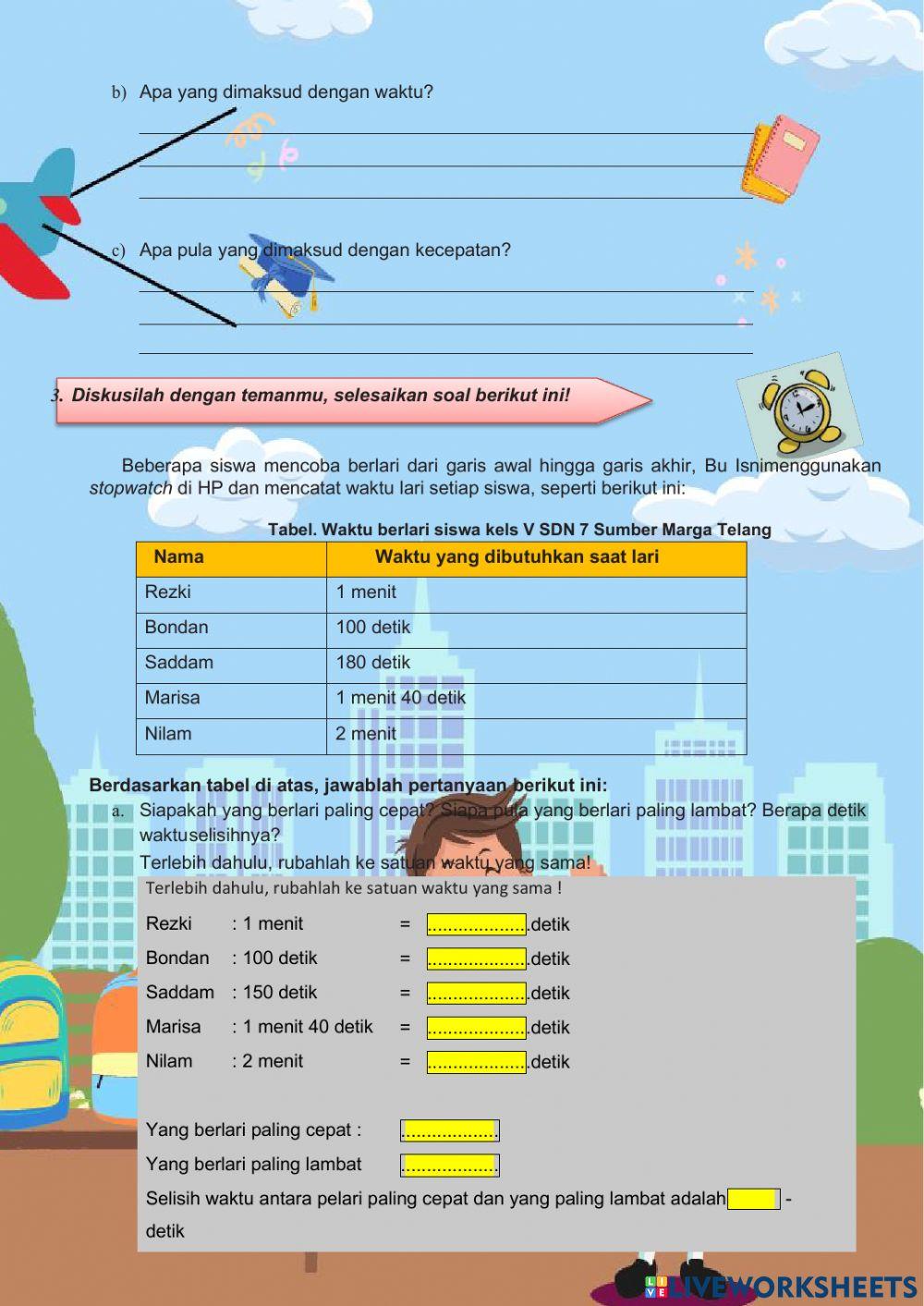 E-LKPD MTK Koversi satuan