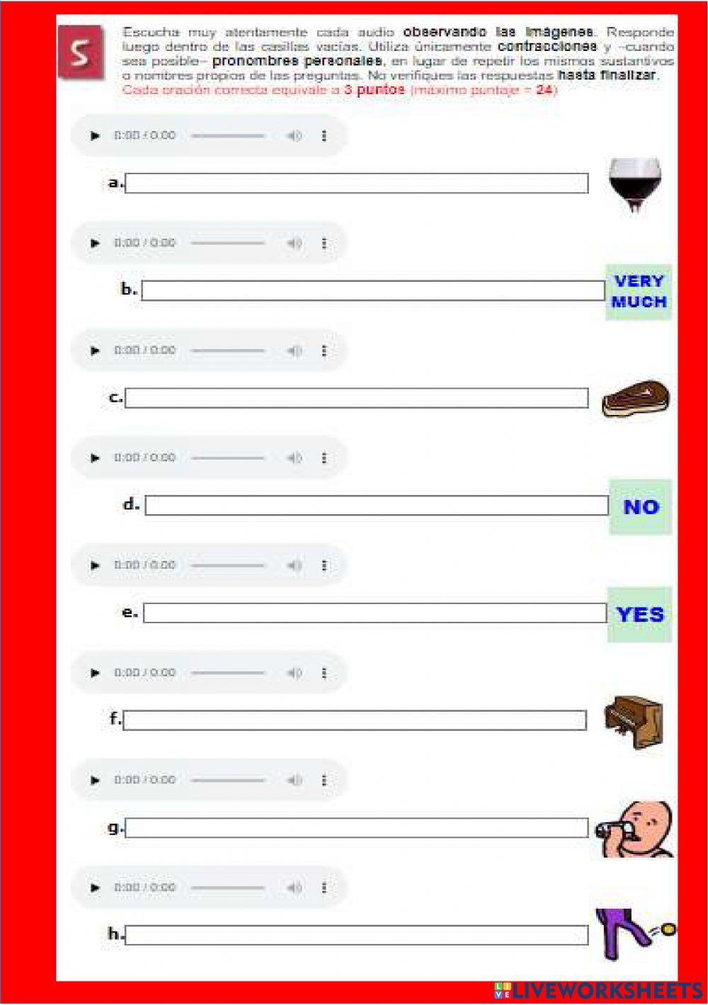 Curso principiante-test units 6-10