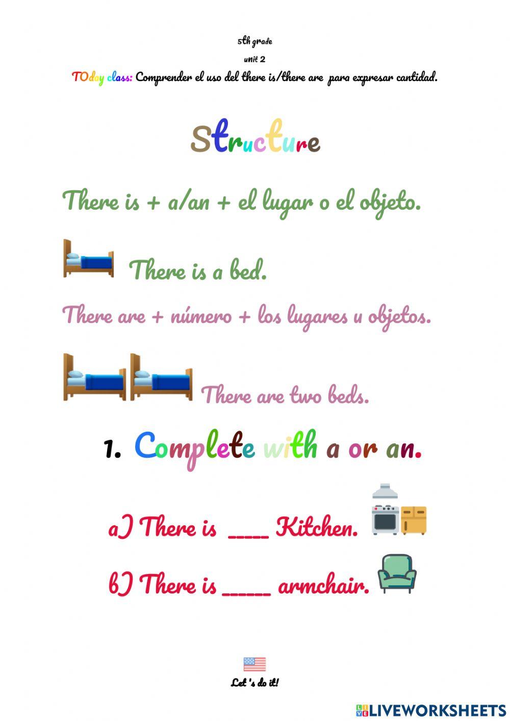 There is-there are use