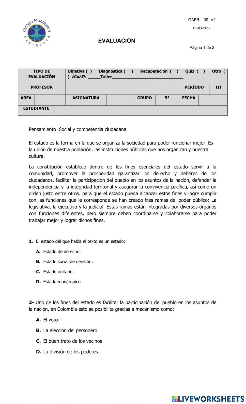 Competencia ciudadana