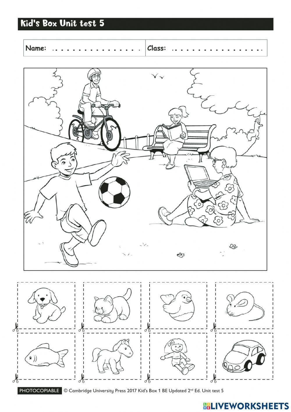 Final test - Kids box 1