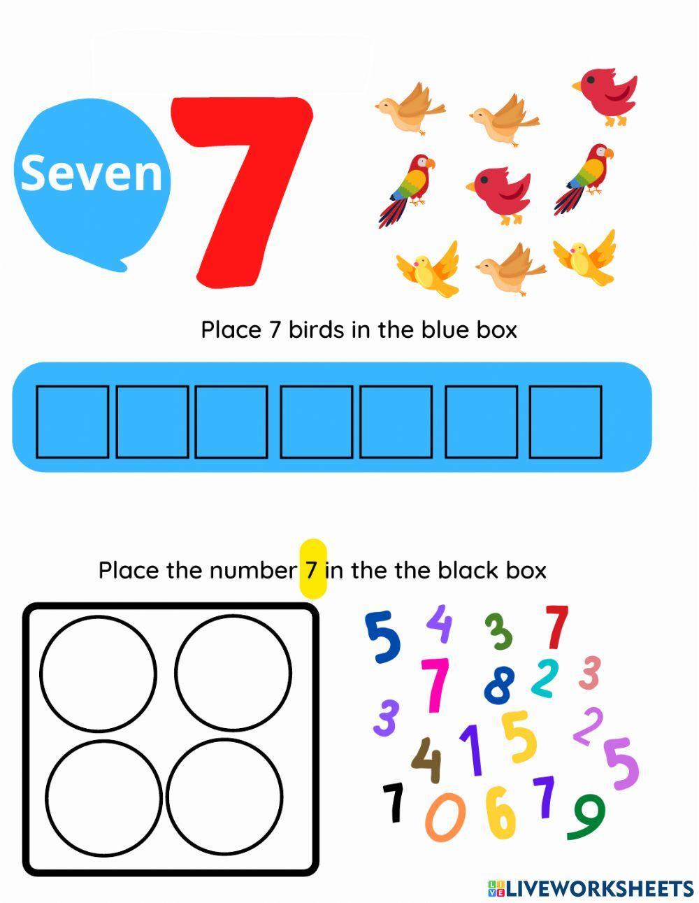 Number Recognition- 7