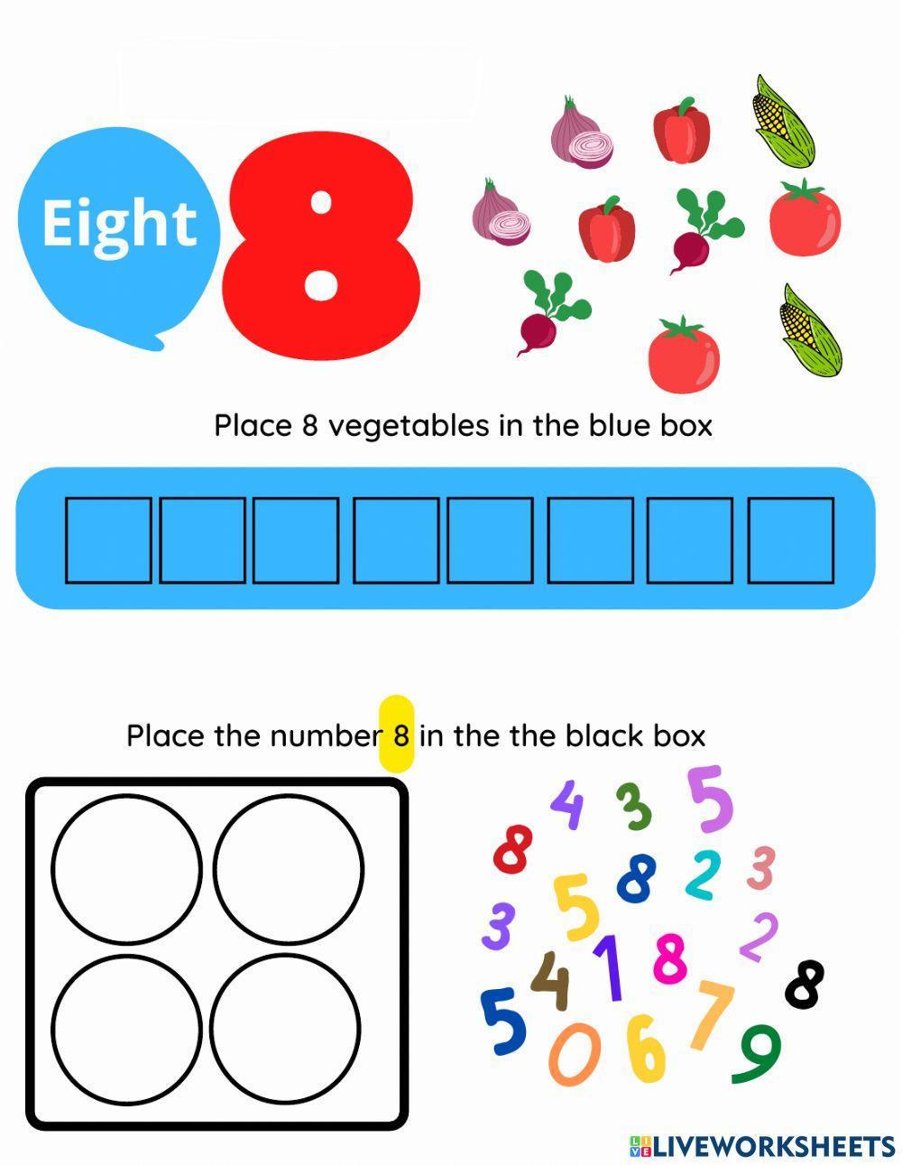 Number Recognition- 8