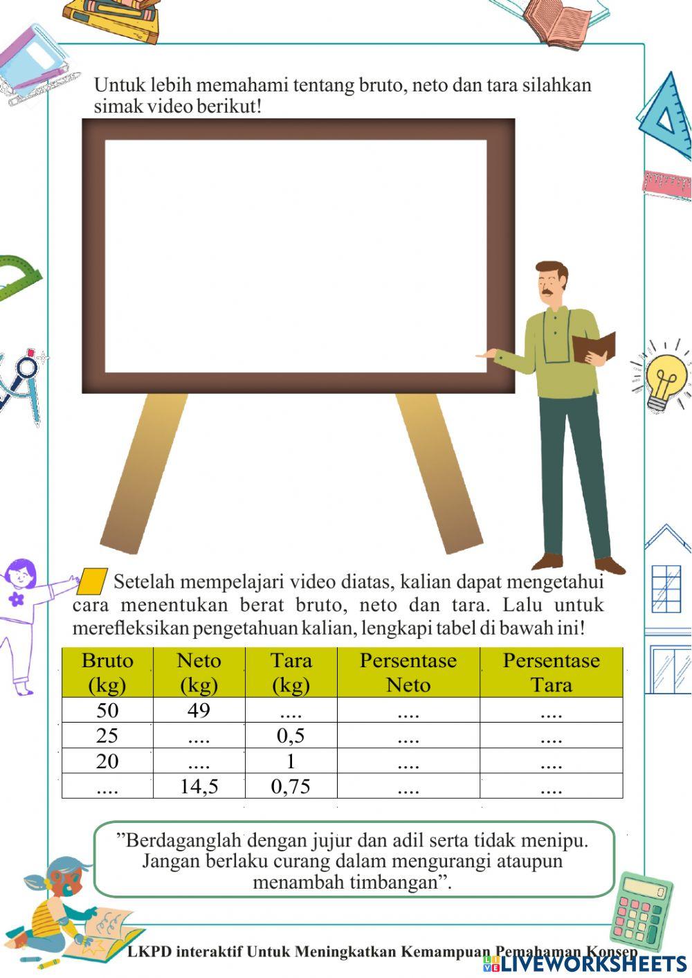 LKPD 2 ARITMATIKA SOSIAL