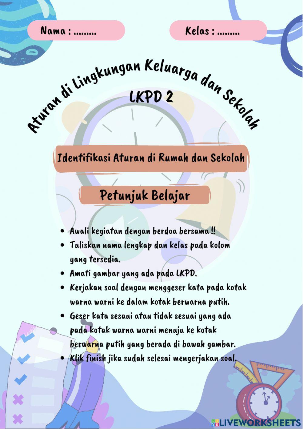 Aturan Keluarga dan Sekolah