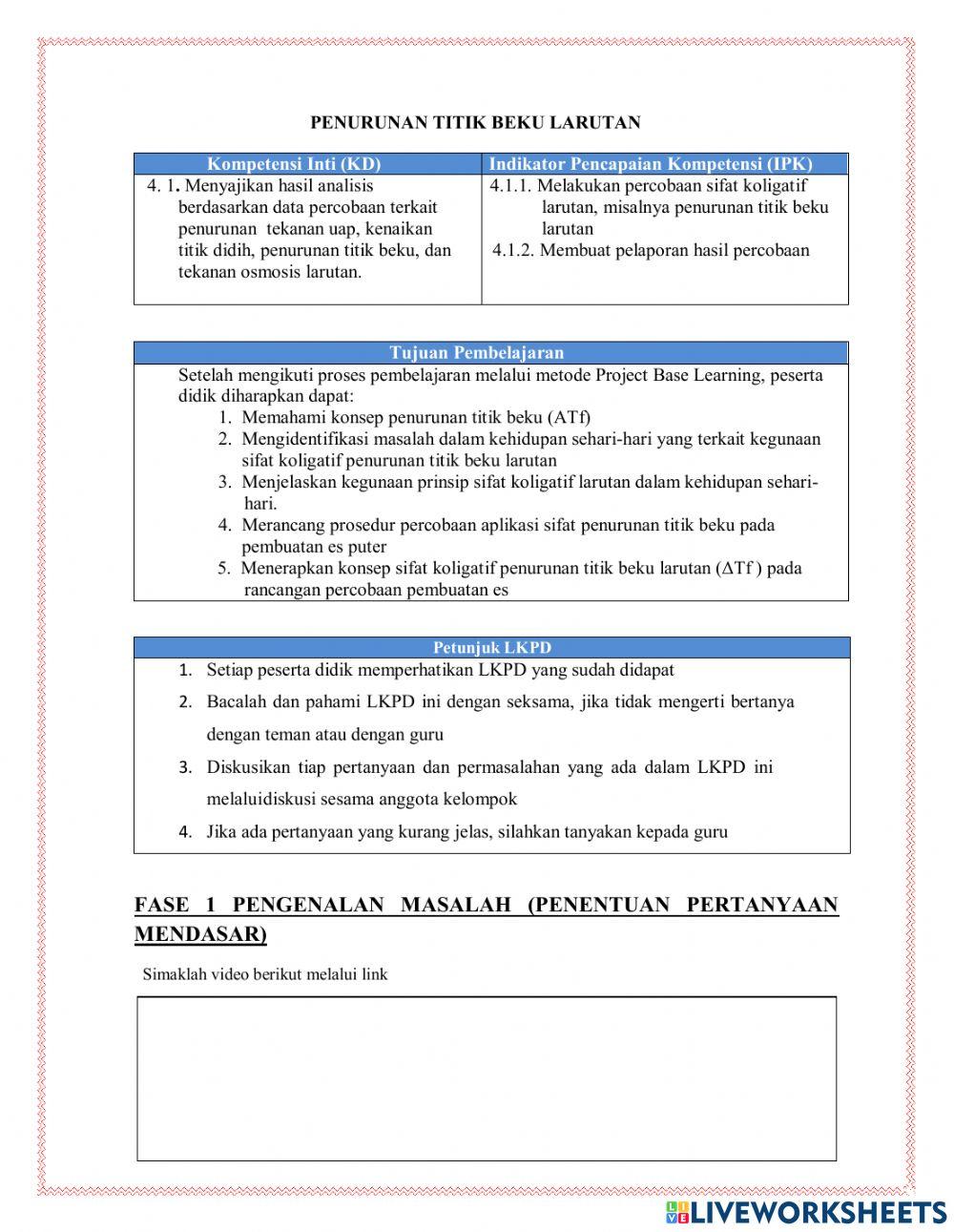 Praktikum Pembuatan Es