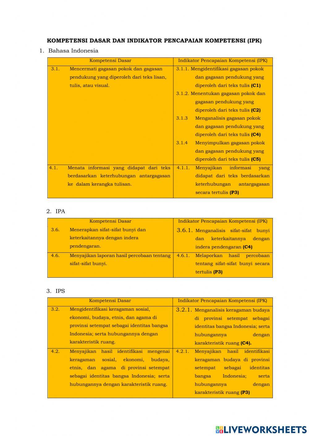 Drag and Drop Worksheets